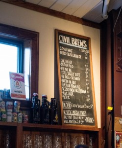 The Civil Life's beer portfolio features simple, malt-driven beers. Owner Hafner says their trademark is malt-driven and sessionable.