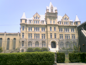 The entrance to the Tennessee State Penitentiary, also known as Folsom Prison in the film “Walk the Line.” Johnny Cash recorded an album there in front of a live audience of inmates. Photo courtesy of the city of Nashville’s website.