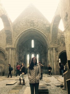Me in an old Abbey!