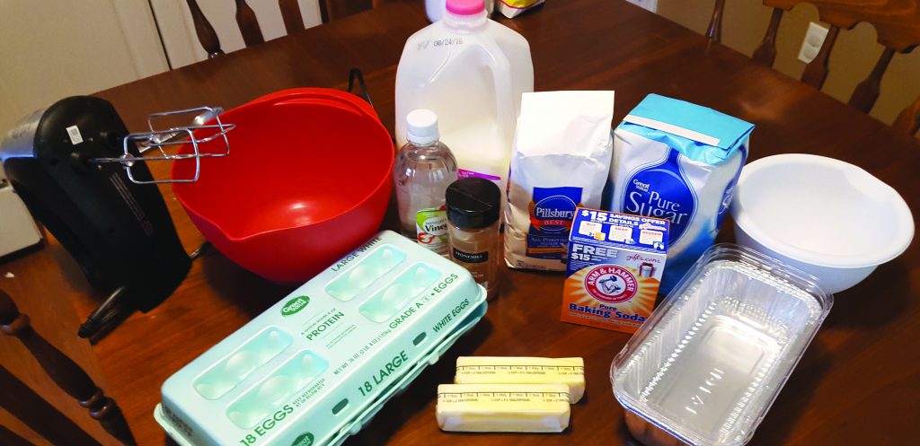 Here is everything you need for New Roommate Stress Bread.