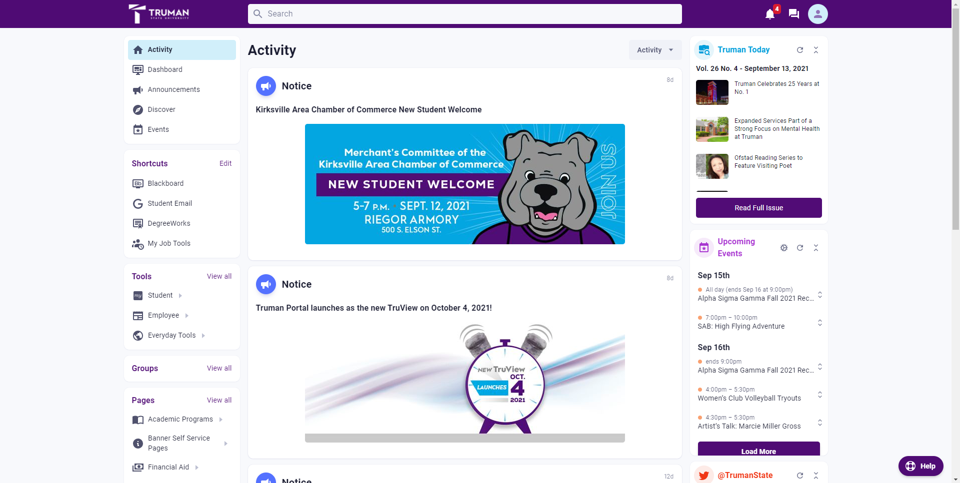 Changes Coming To TruView Truman Media Network