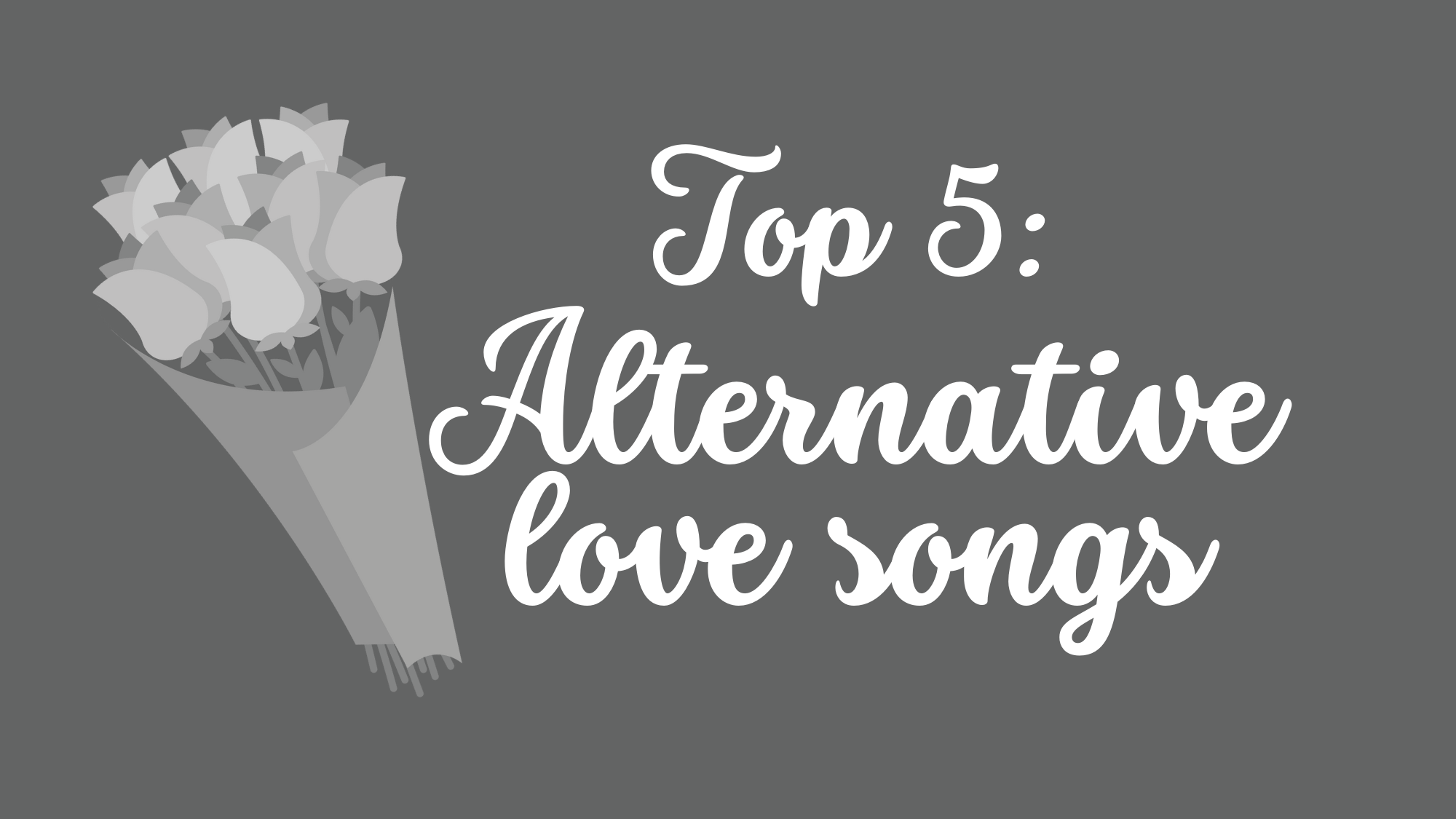 Top five wacky alternative love songs Truman Media Network