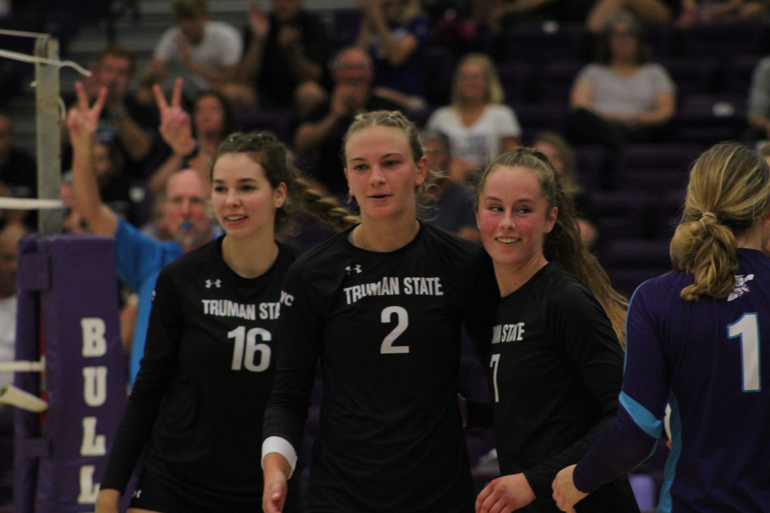 Volleyball Earns Seasons First Win Truman Media Network