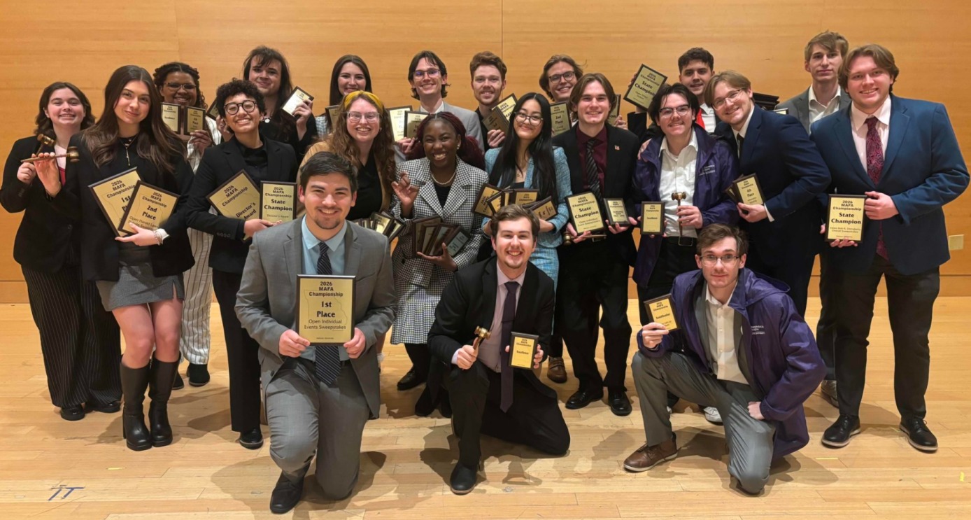 Forensics Union Team earns first in State tournament